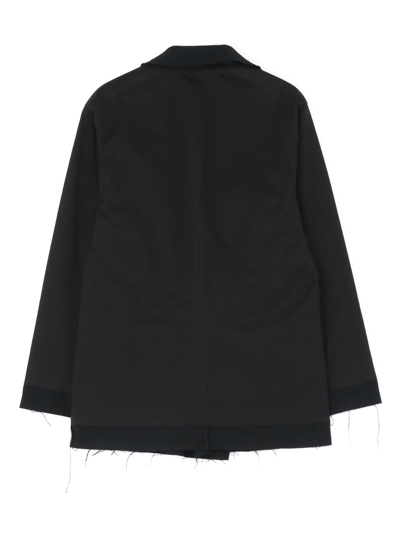 1/10 FLANNEL COTTON CUT OFF REVERSIBLE JACKET