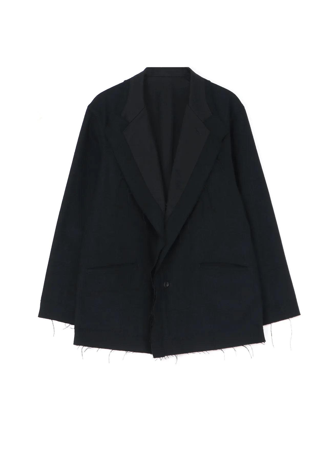 1/10 FLANNEL COTTON CUT OFF REVERSIBLE JACKET