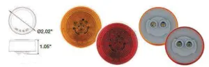 2" M/C Amber Or Red 8 LED | LED30