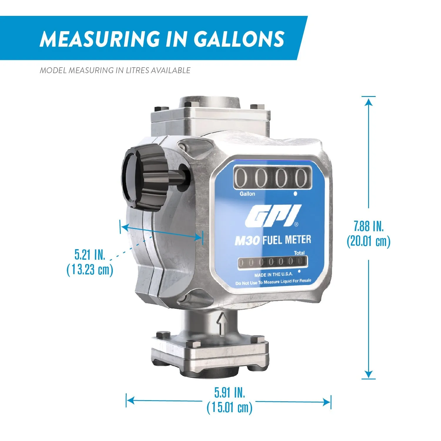 5-30 GPM Modular Mechanical Fuel Meter