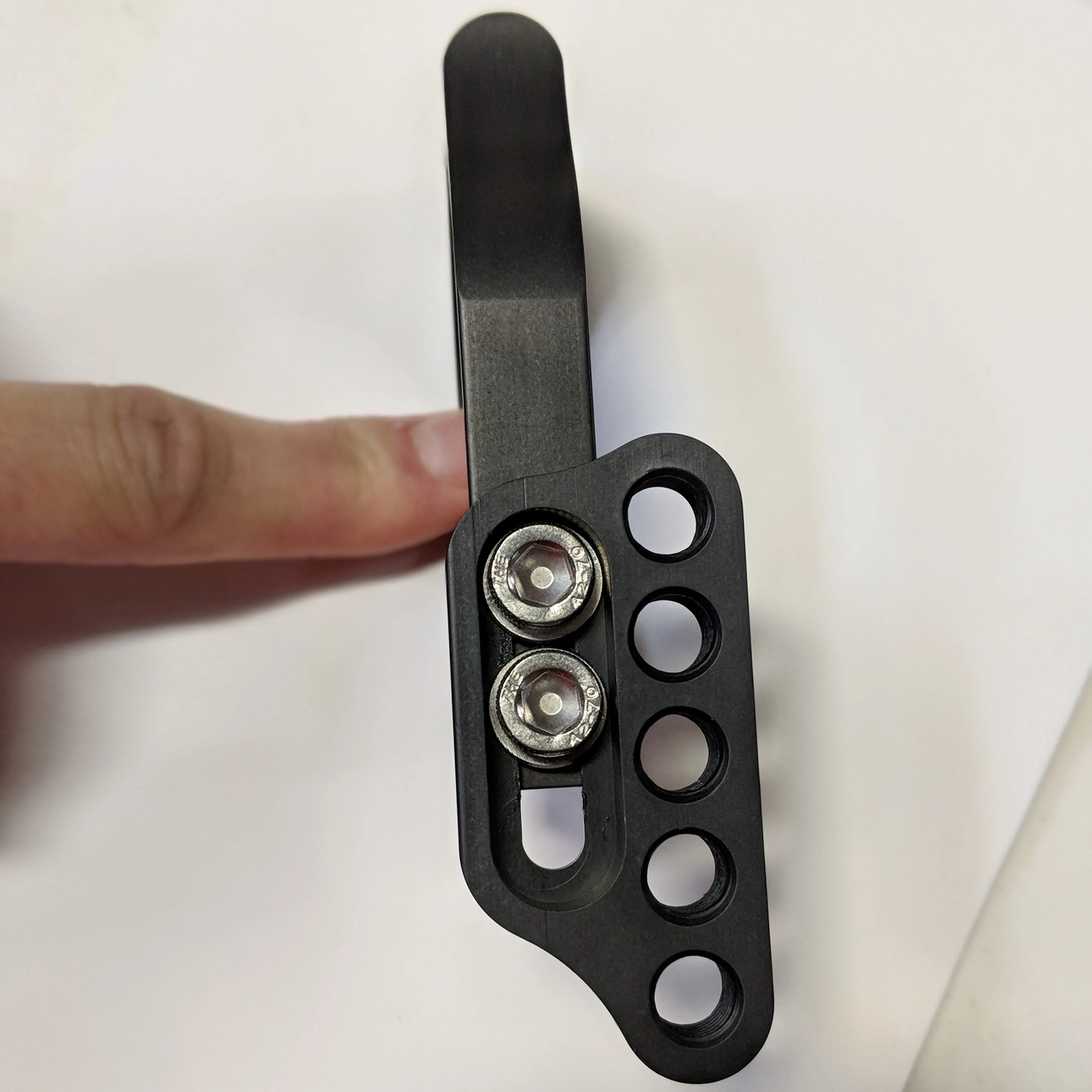 5-Hole Vertically Adjustable Clamp-On Idler Mount