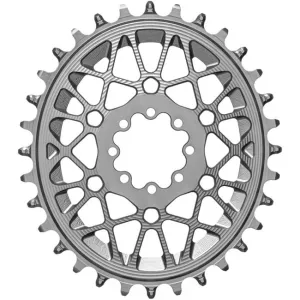 Absolute Black Oval SRAM T-Type DM 8-Hole Boost Chainring - Titanium Color