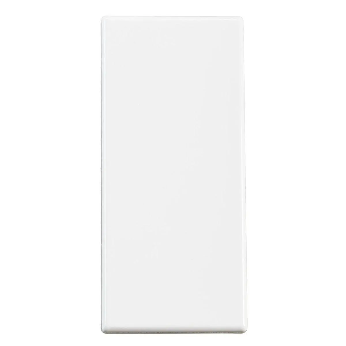 Address Number Full Size Blank Tile White Finish