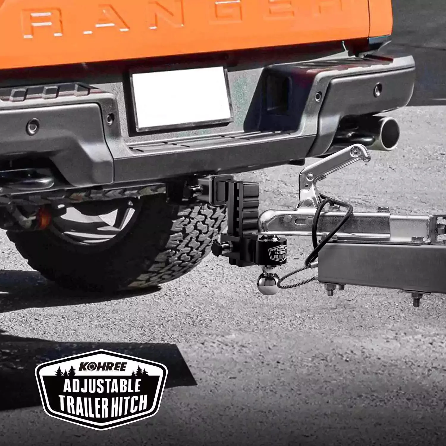 Adjustable Trailer Hitch Kit