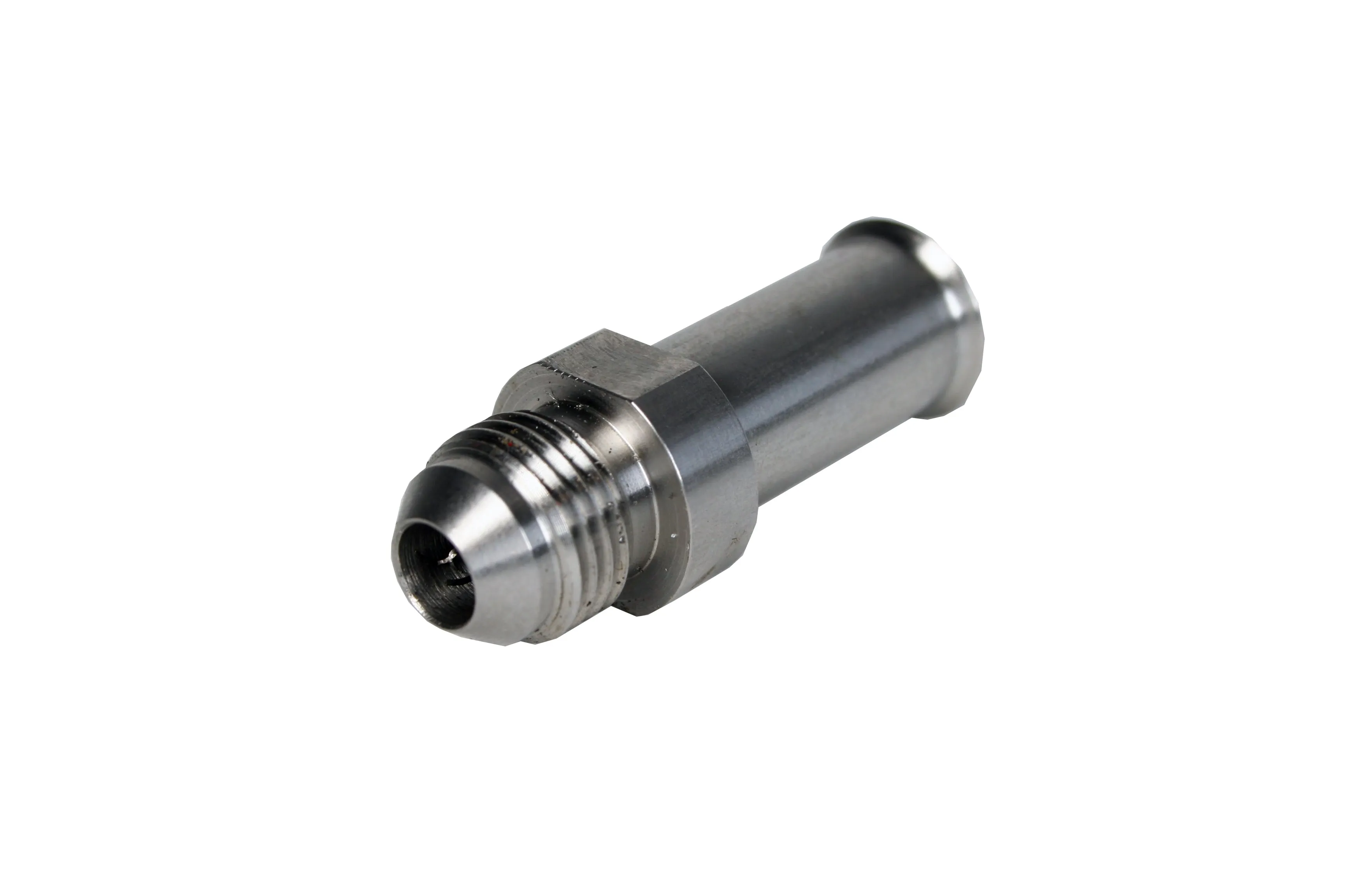 Aeromotive Fuel System 15101 Ford OE return line, 3/8" Female Spring-Lock to -6 AN male.