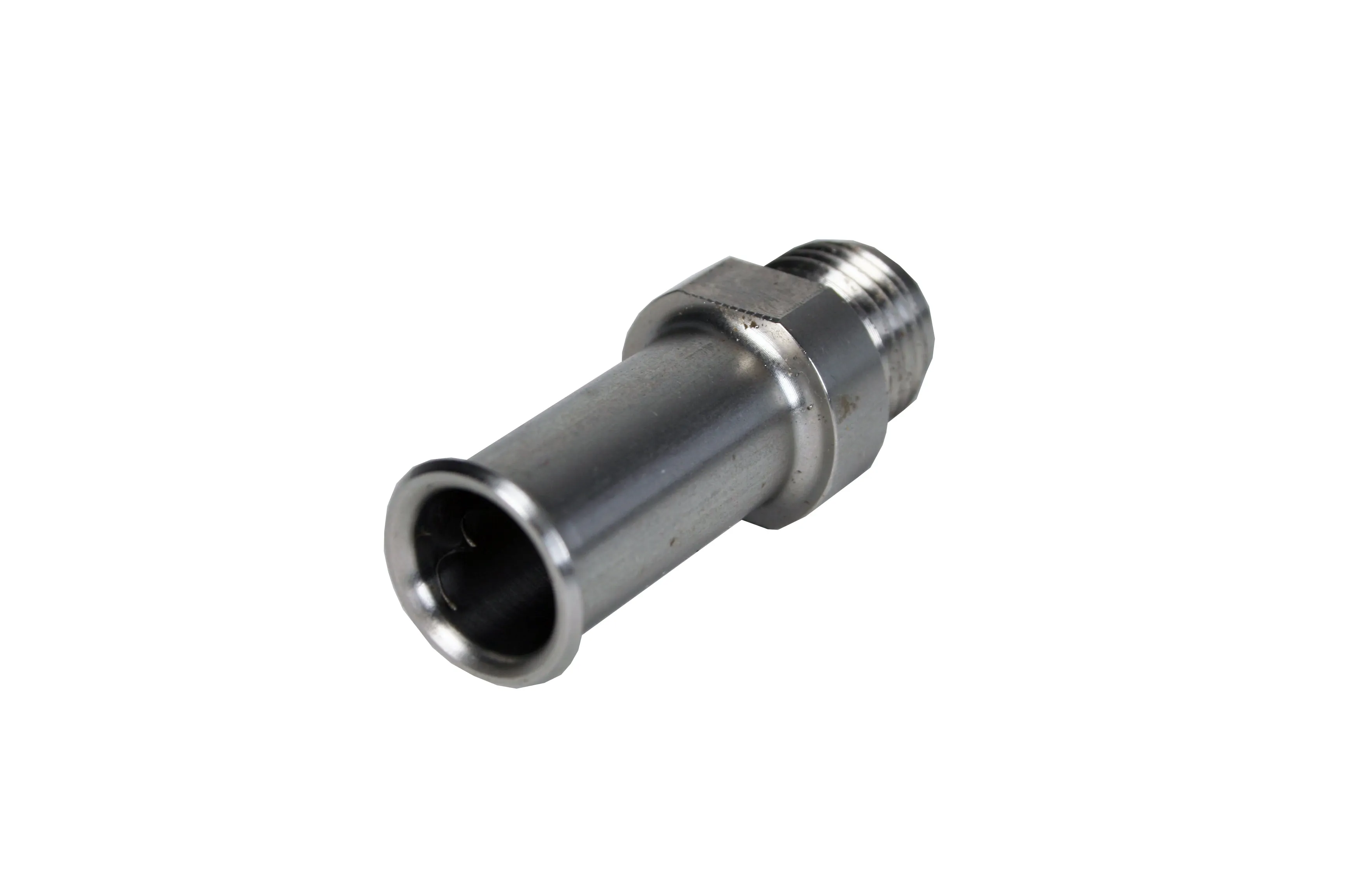 Aeromotive Fuel System 15101 Ford OE return line, 3/8" Female Spring-Lock to -6 AN male.