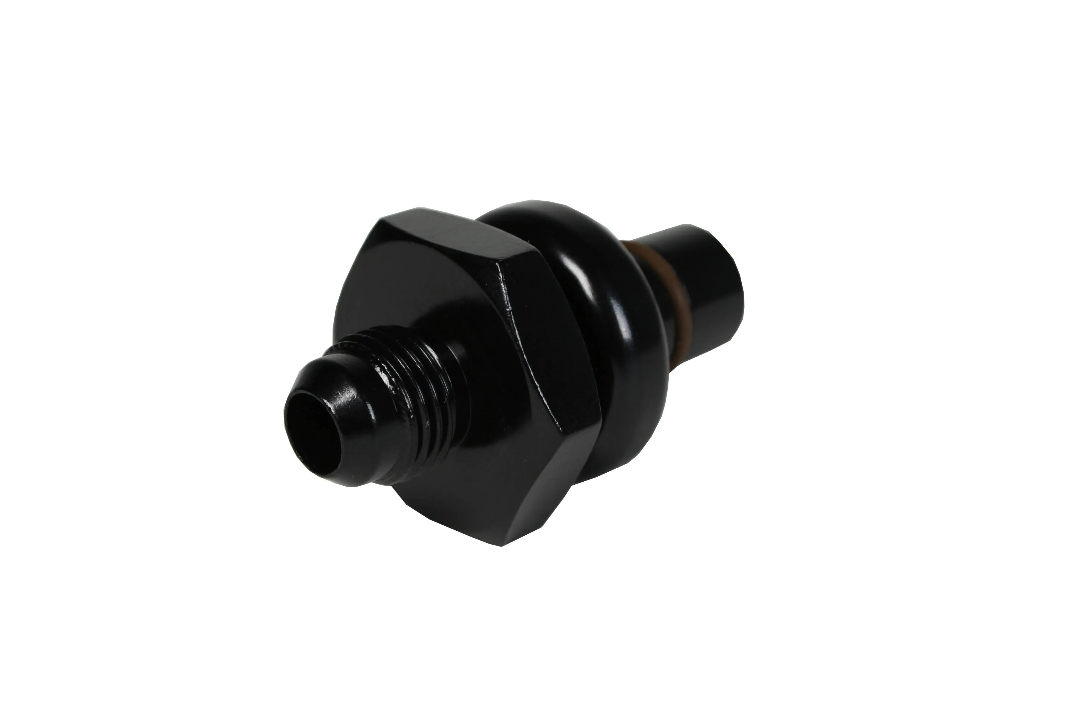 Aeromotive Fuel System 15124 1/2" Male Spring Lock / AN-06 Feed Line Adapter (Ford).
