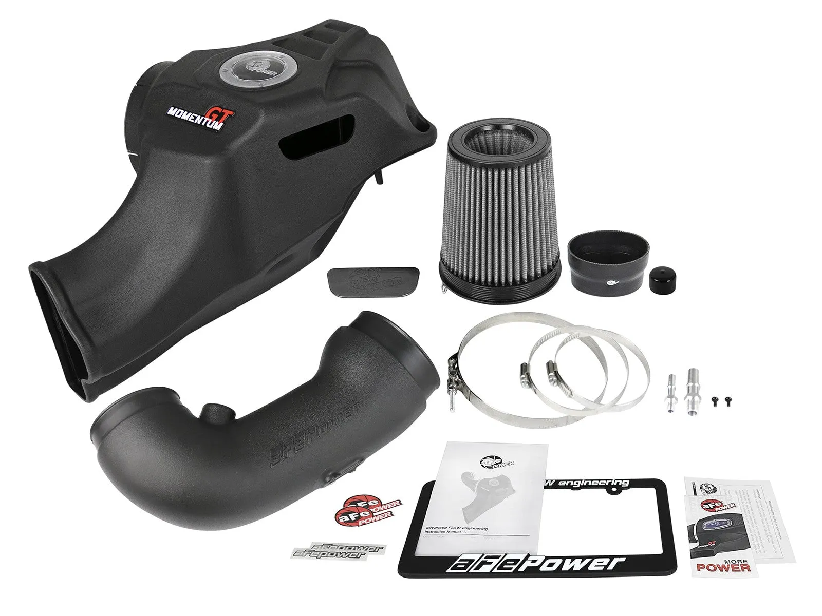 aFe Momentum GT Cold Air Intake Ford Mustang GT 5.0L (18-19) Dry or Oiled Air Filter
