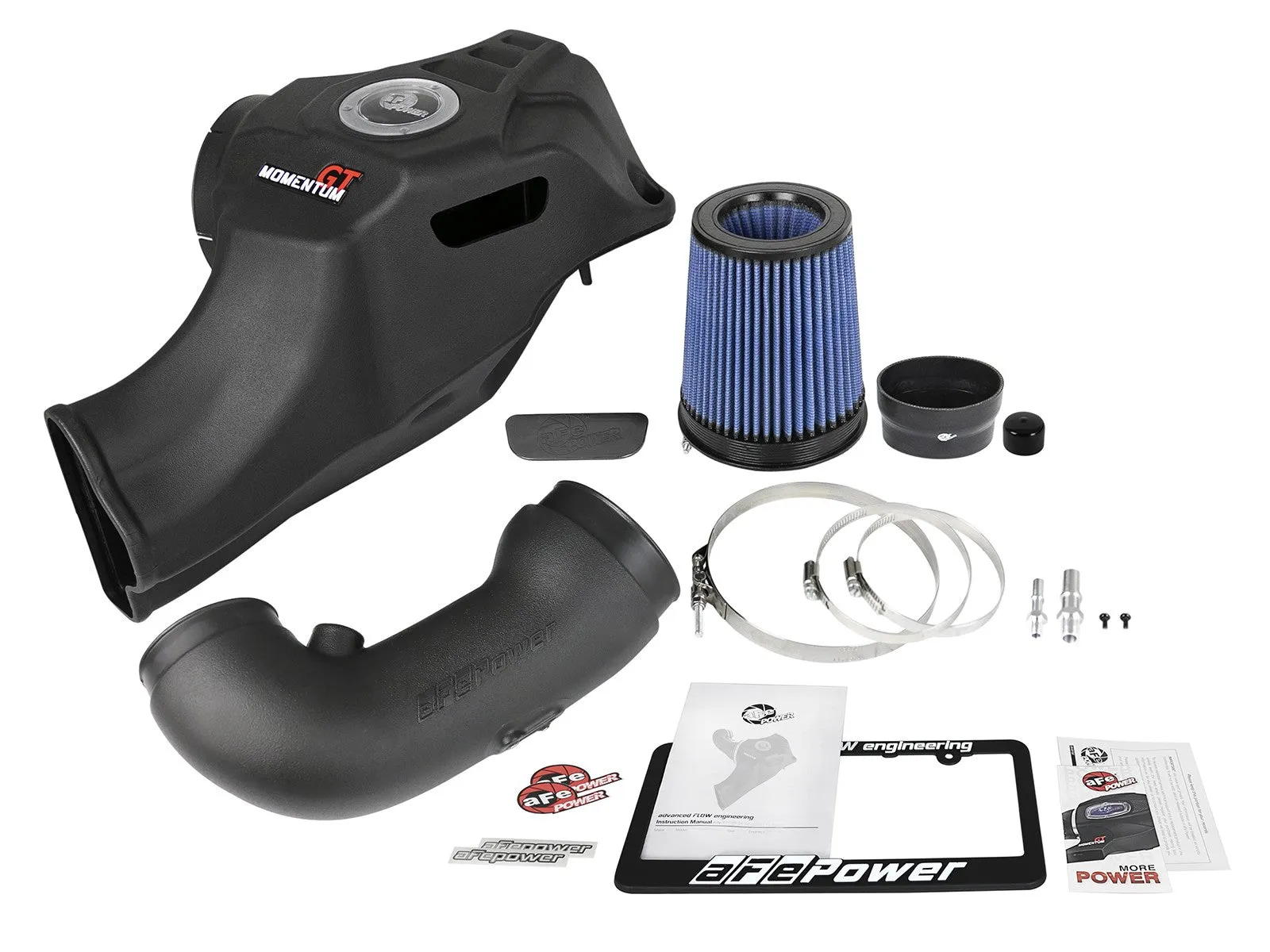 aFe Momentum GT Cold Air Intake Ford Mustang GT 5.0L (18-19) Dry or Oiled Air Filter