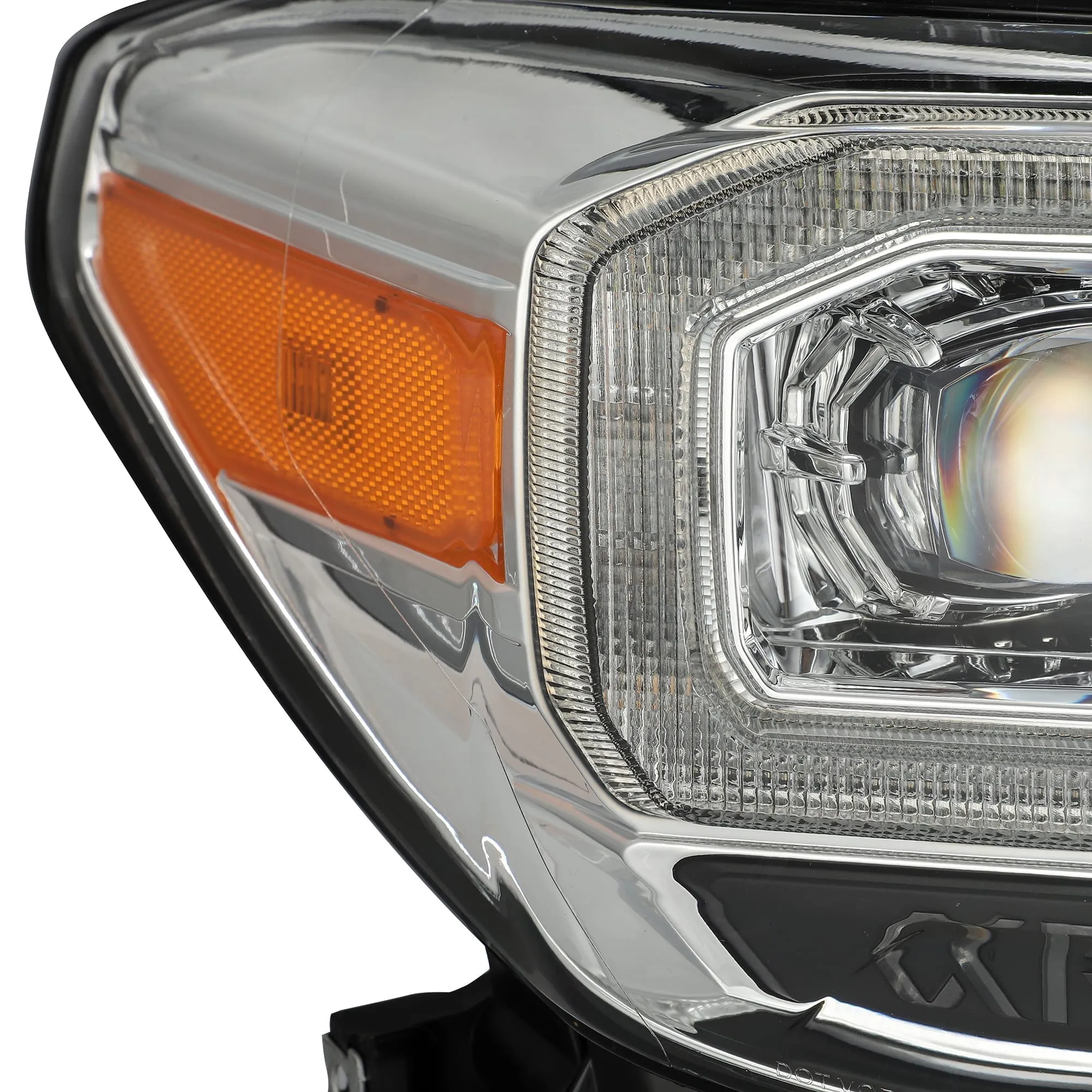 AlphaRex 16  Toyota Tacoma NOVA LED Projector Headlights Plank Style Chrome w/Activation Light (arx880706)