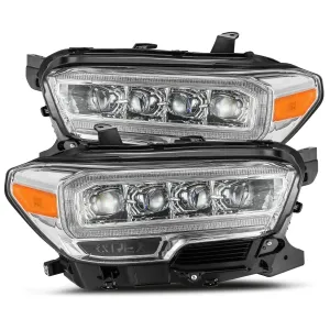 AlphaRex 16  Toyota Tacoma NOVA LED Projector Headlights Plank Style Chrome w/Activation Light (arx880706)