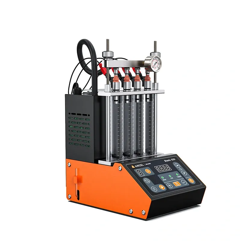 ANCEL ANJ400 GDI Fuel Injector Tester and Cleaner 4-cylinder Ultrasonic Cleaning Machine