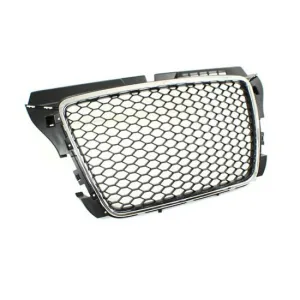 Audi 8P A3 FACELIFT RS-Look Grille (Black/Chrome)