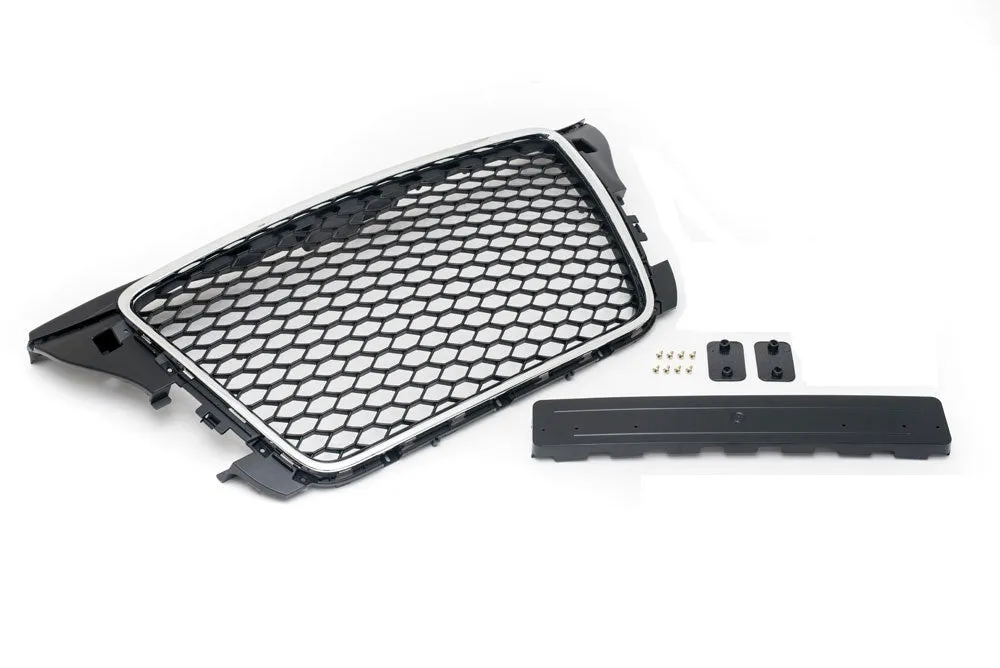 Audi 8P A3 FACELIFT RS-Look Grille (Black/Chrome)