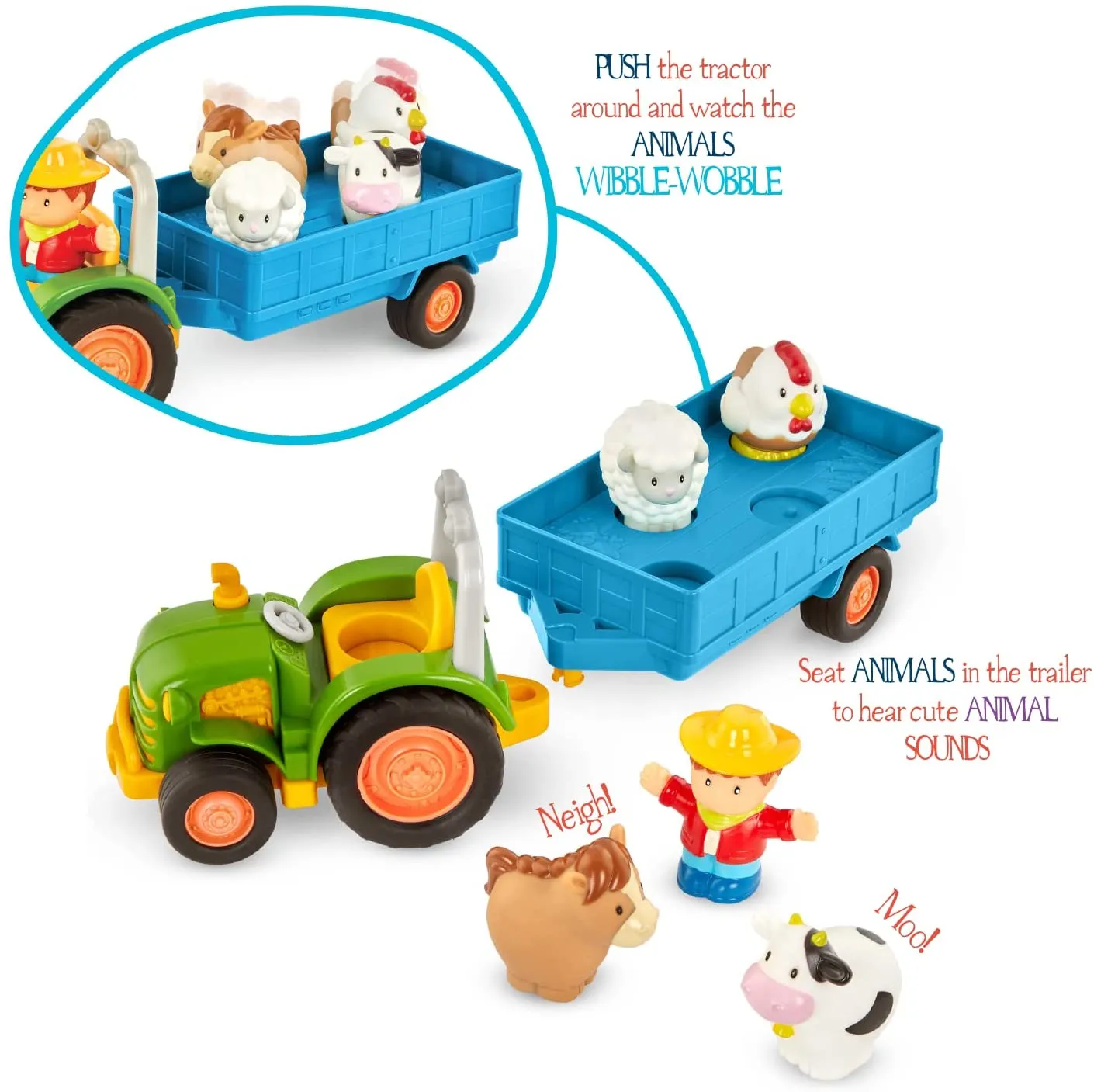Battat - Farming Fun Tractor