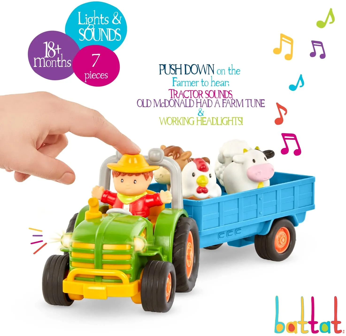 Battat - Farming Fun Tractor