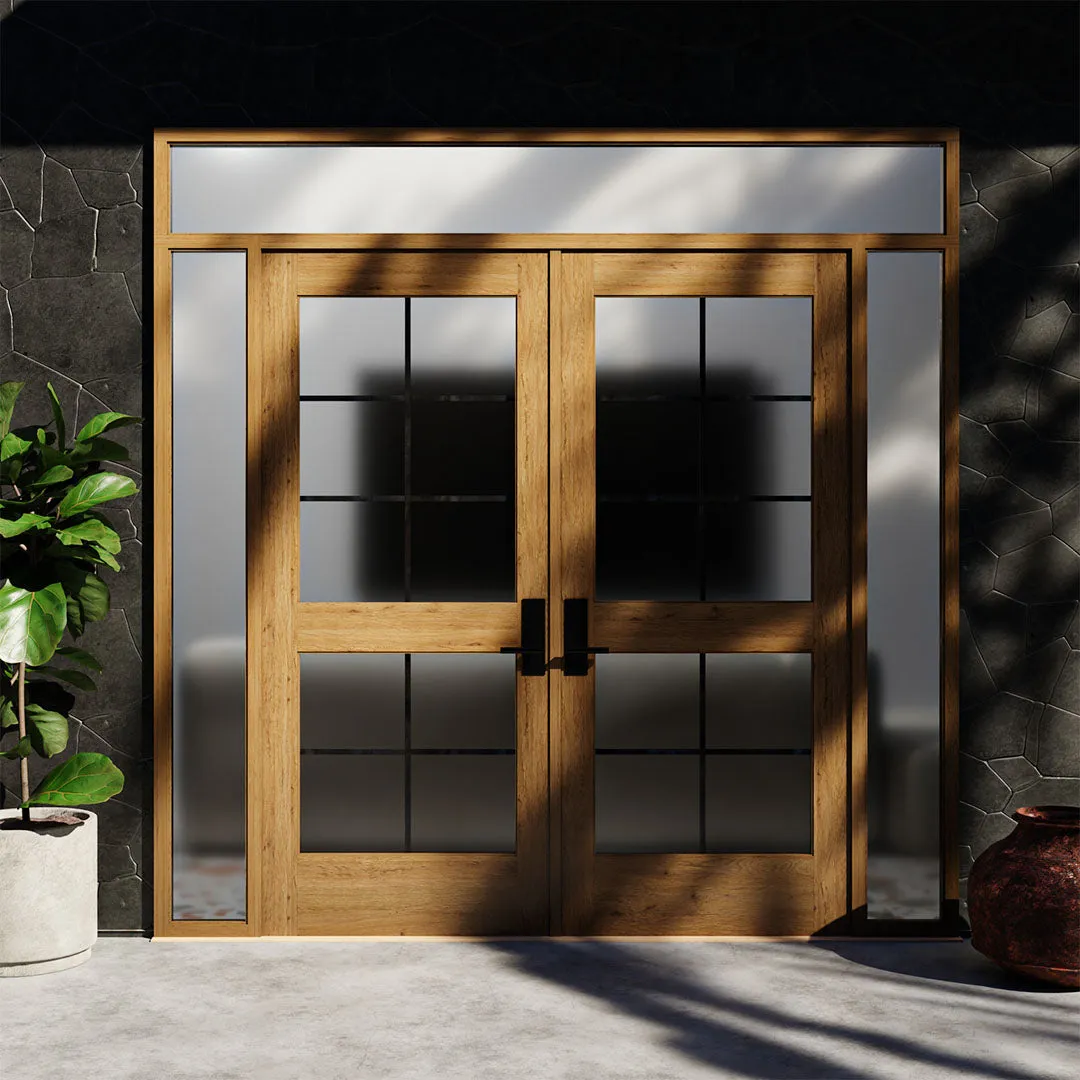 Baudelaire Double Glass Exterior Double French Doors