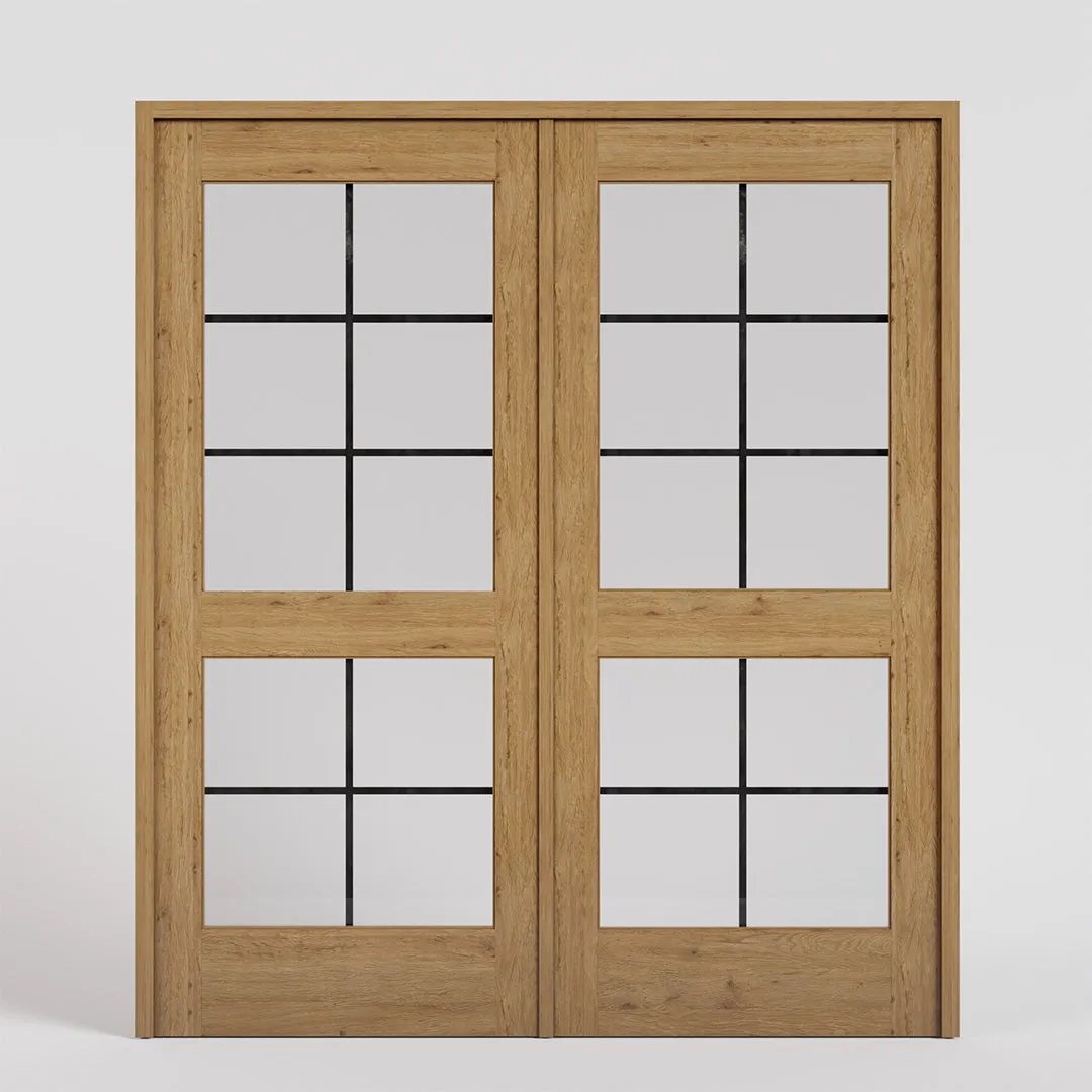 Baudelaire Double Glass Exterior Double French Doors