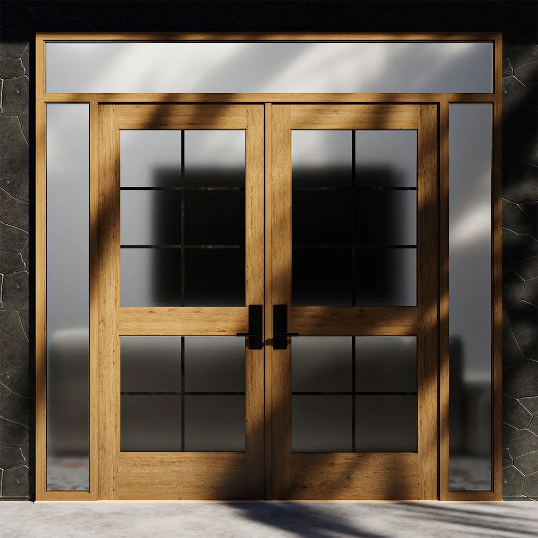 Baudelaire Double Glass Exterior Double French Doors