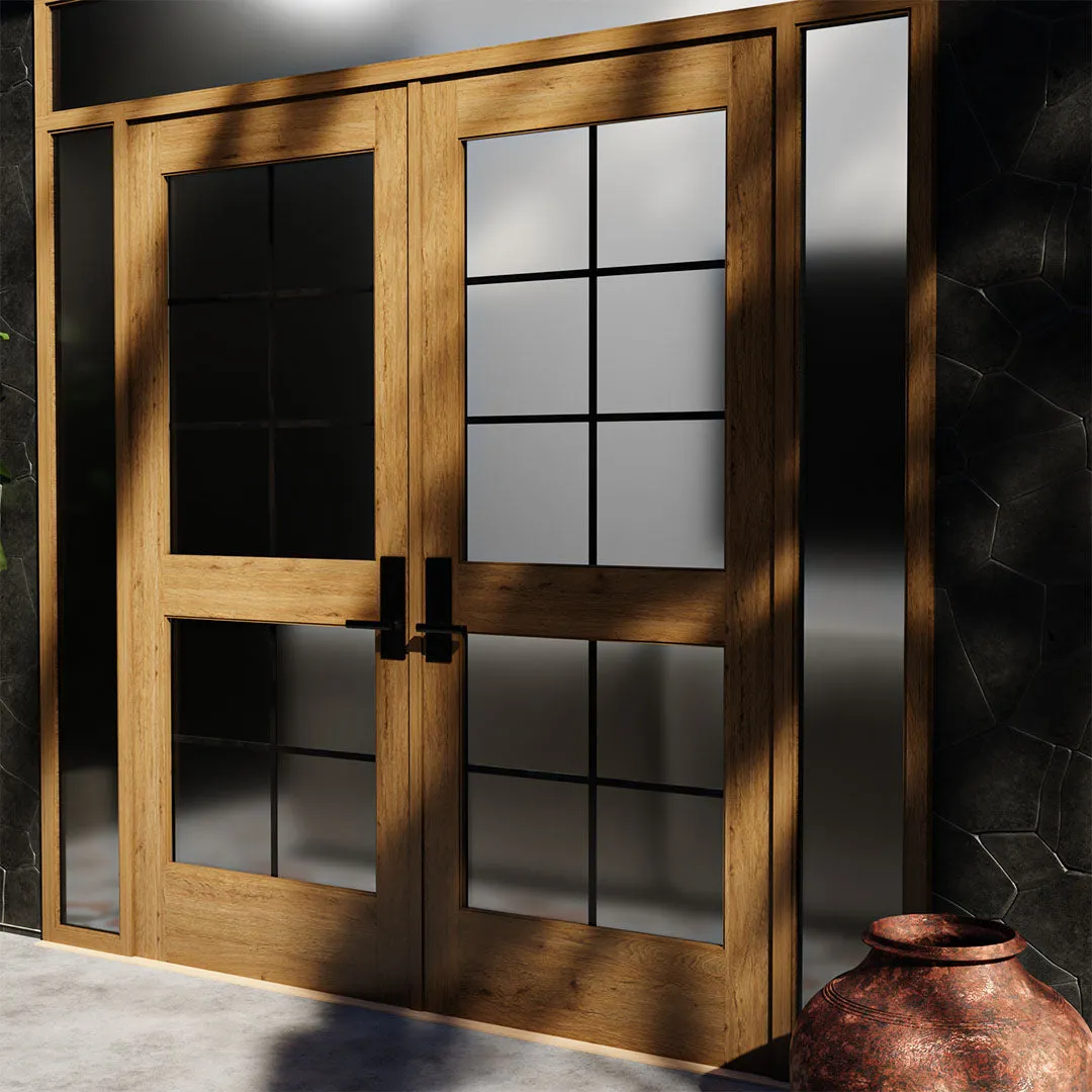 Baudelaire Double Glass Exterior Double French Doors