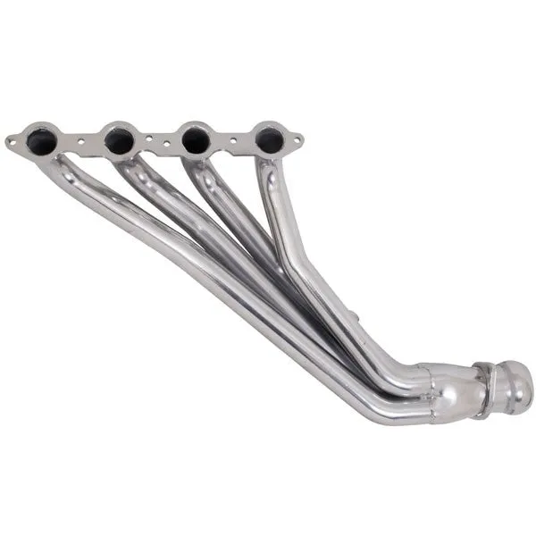 BBK Air Intake Chevy Silverado / GMC Sierra 1500 (1999-2002) 1-3/4" Long Tube Exhaust Headers Titanium / Polished Silver