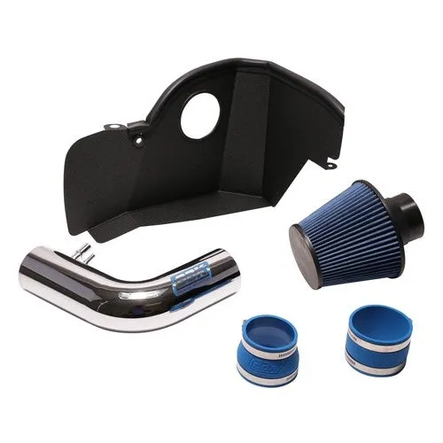 BBK Air Intake Kit Ford Mustang V6 3.7 (2015-2017) Powder Coated Chrome / Blackout