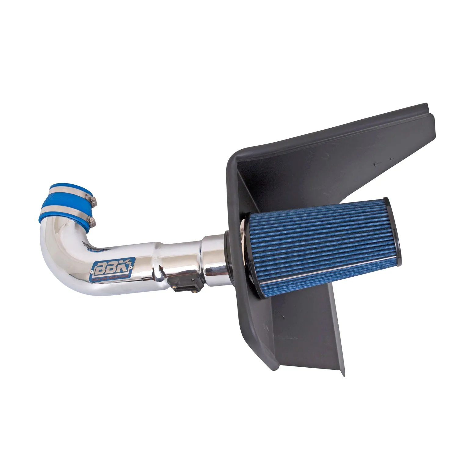 BBK Performance Parts 1835 2012-2015 CAMARO V6 COLD AIR INDUCTION SYSTEM (POWDER CHROME).