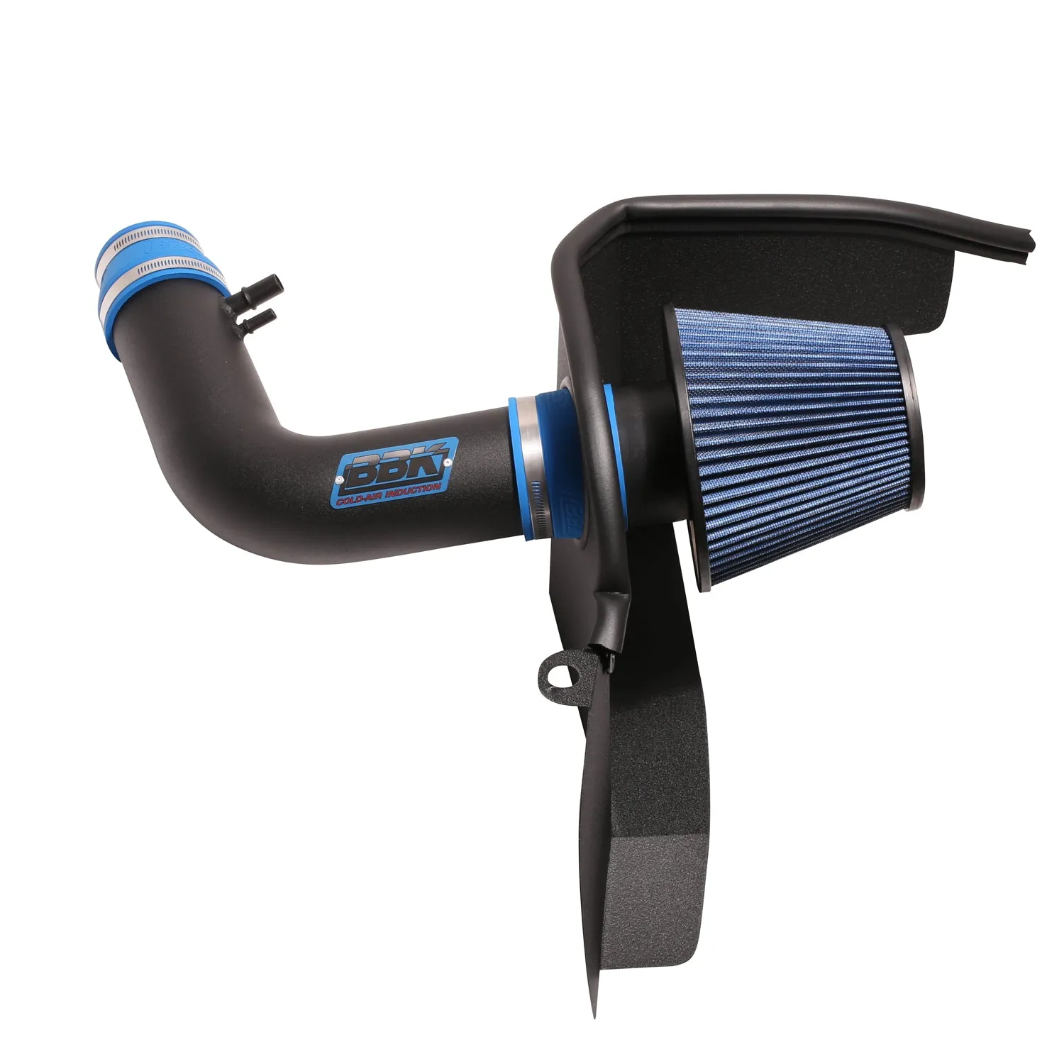 BBK Performance Parts 18465 2015-2017 MUSTANG V6 3.7L COLD AIR INDUCTION SYSTEM (BLACKOUT FINISH).