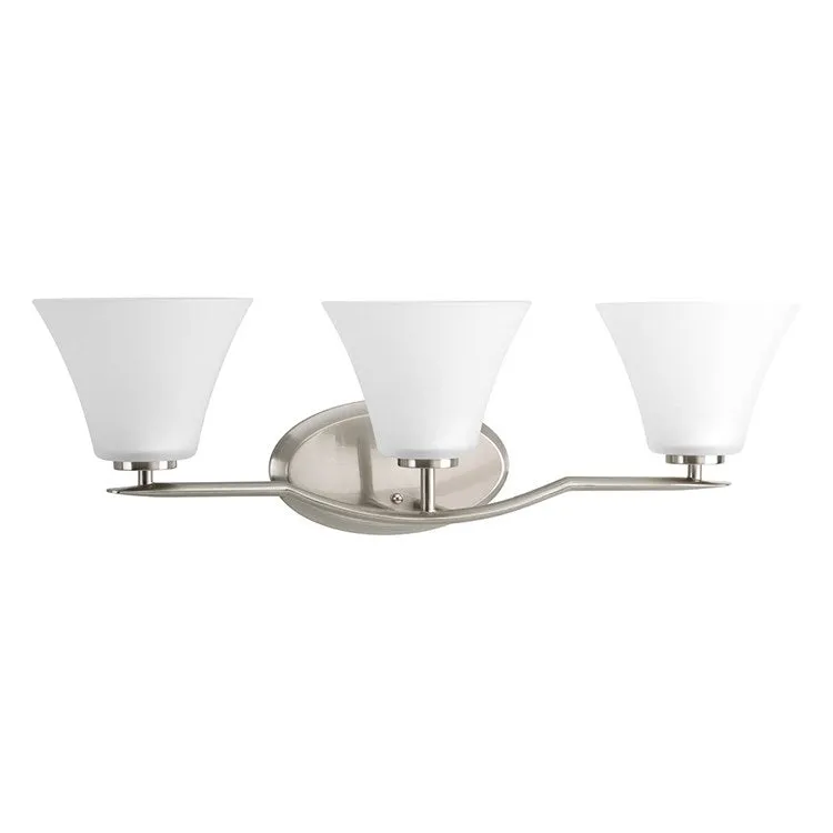 Bravo Three-Light Bath Lighting Fixture