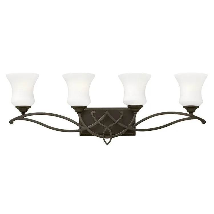 Brooke Four-Light Bathroom Lighting Fixture