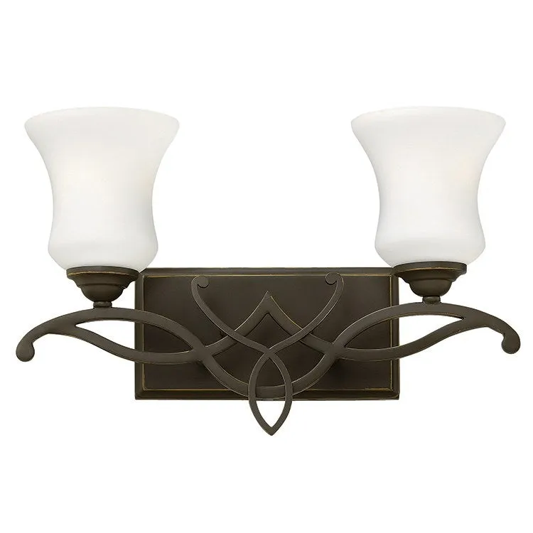 Brooke Two-Light Bathroom Lighting Fixture