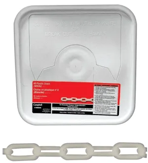 Campbell 099-0846 Decorator Chain, #8, 138 ft L, Plastic :PAIL: QUANTITY: 1