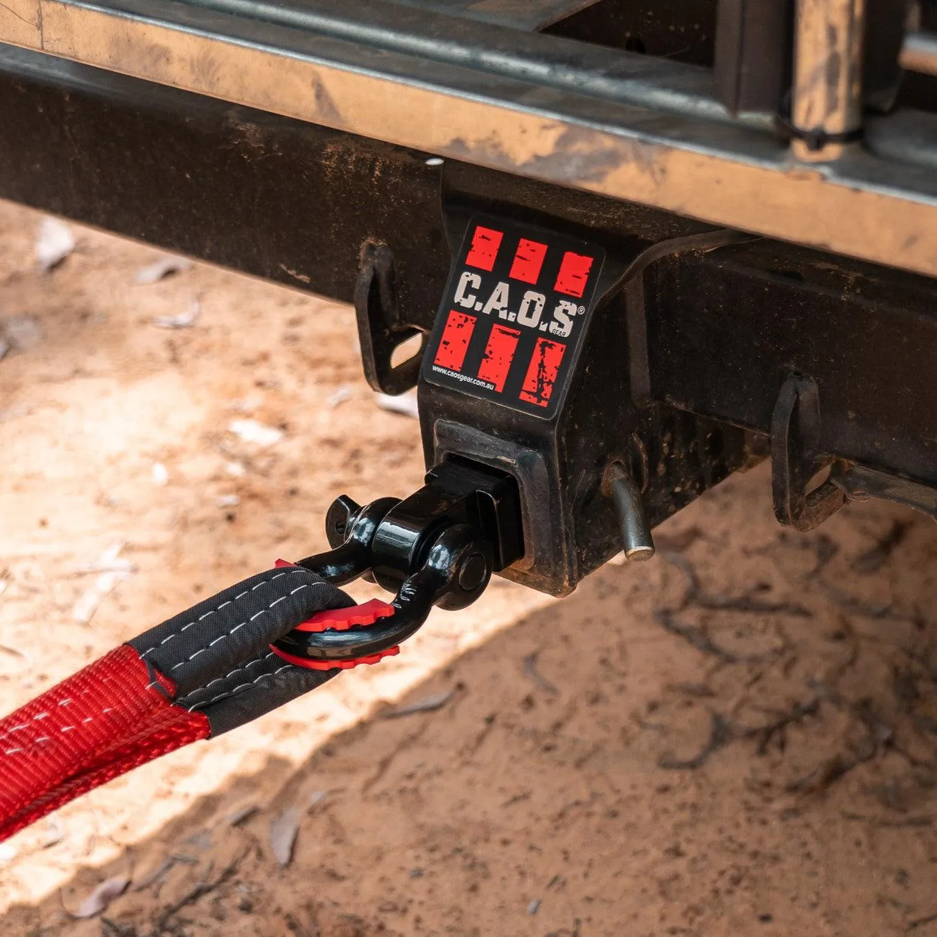 CAOS 4.75T WLL Shackle and Hitch Receiver - Lifetime Warranty