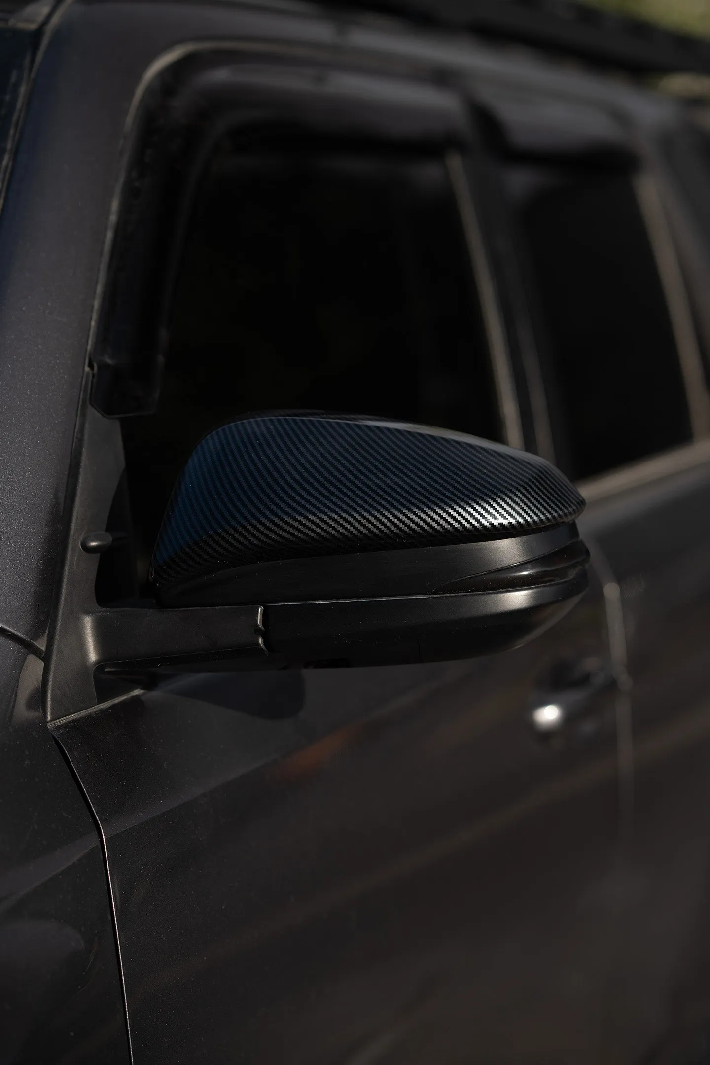 Carbon Fiber Mirror Caps For 4Runner (2014-2023)