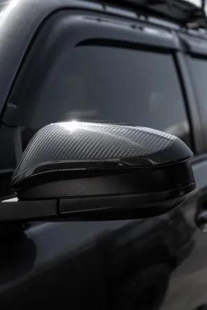 Carbon Fiber Mirror Caps For 4Runner (2014-2023)