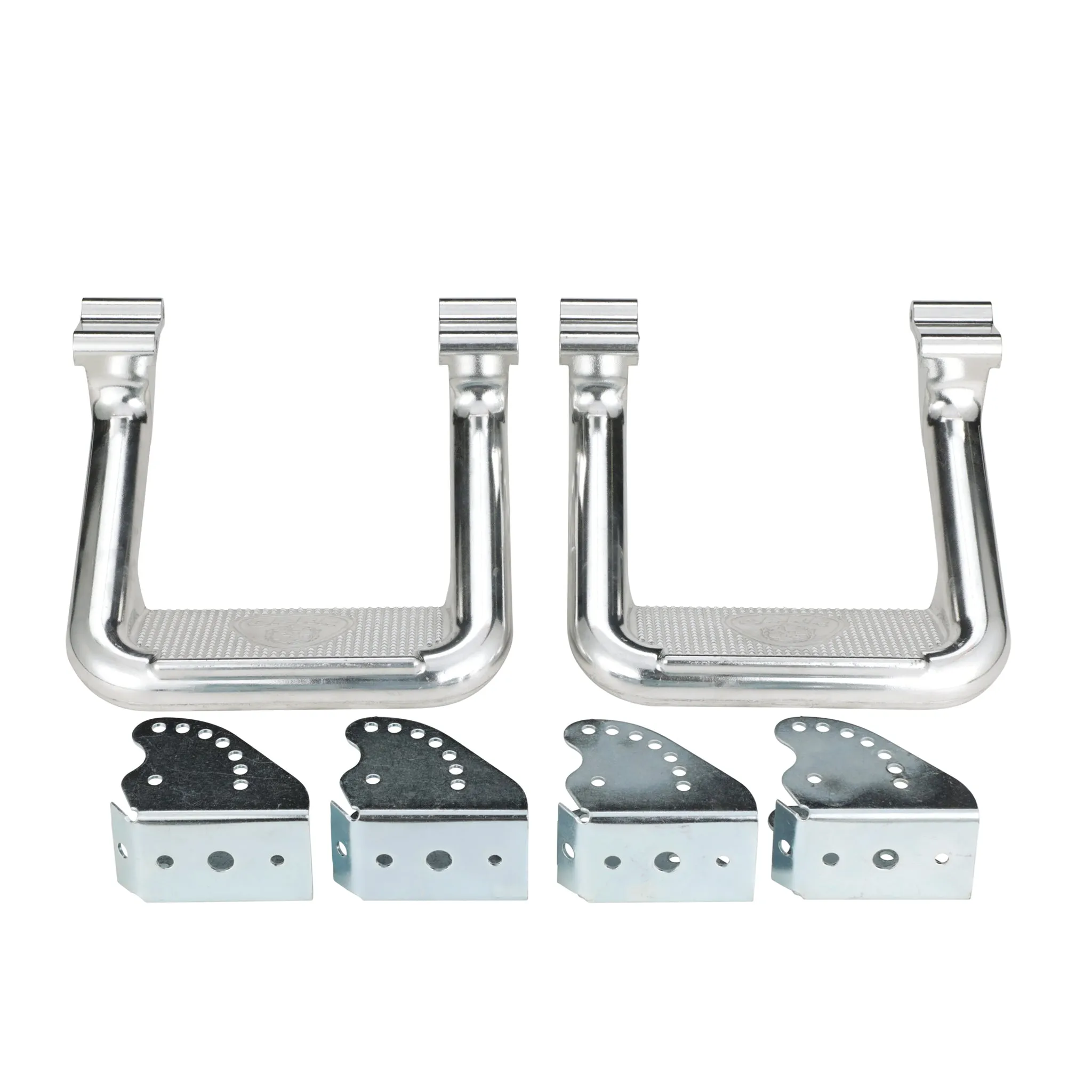 Carr Hoop II Step Bars - Polished Aluminum - Various Applications 103992 - Pair