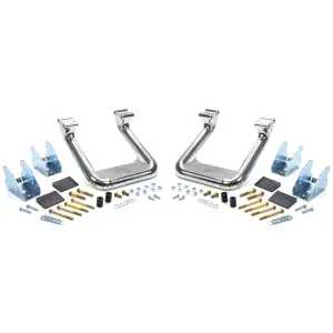 Carr Hoop II Step Bars - Polished Aluminum - Various Applications 103992 - Pair