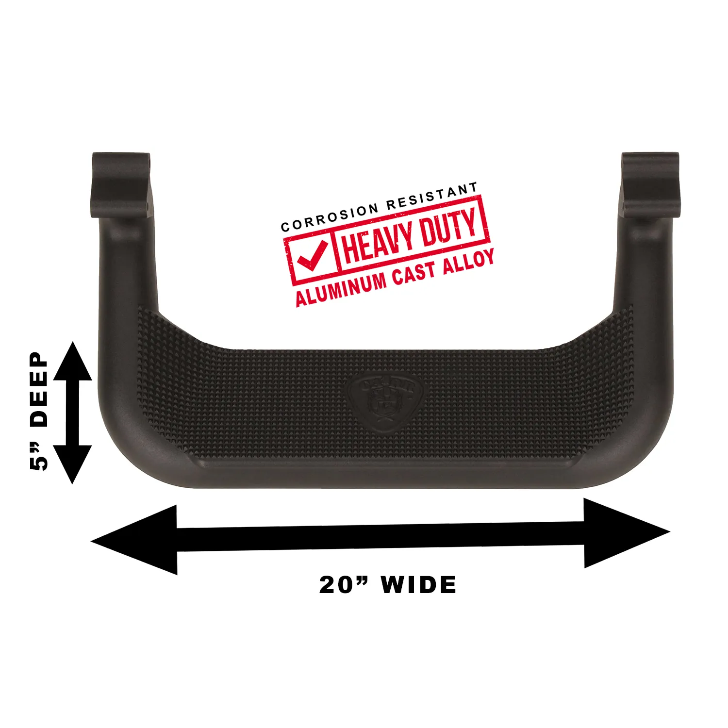 Carr Super Hoop Step Bars - Black - Toyota Tundra 2000-21 (Pair)