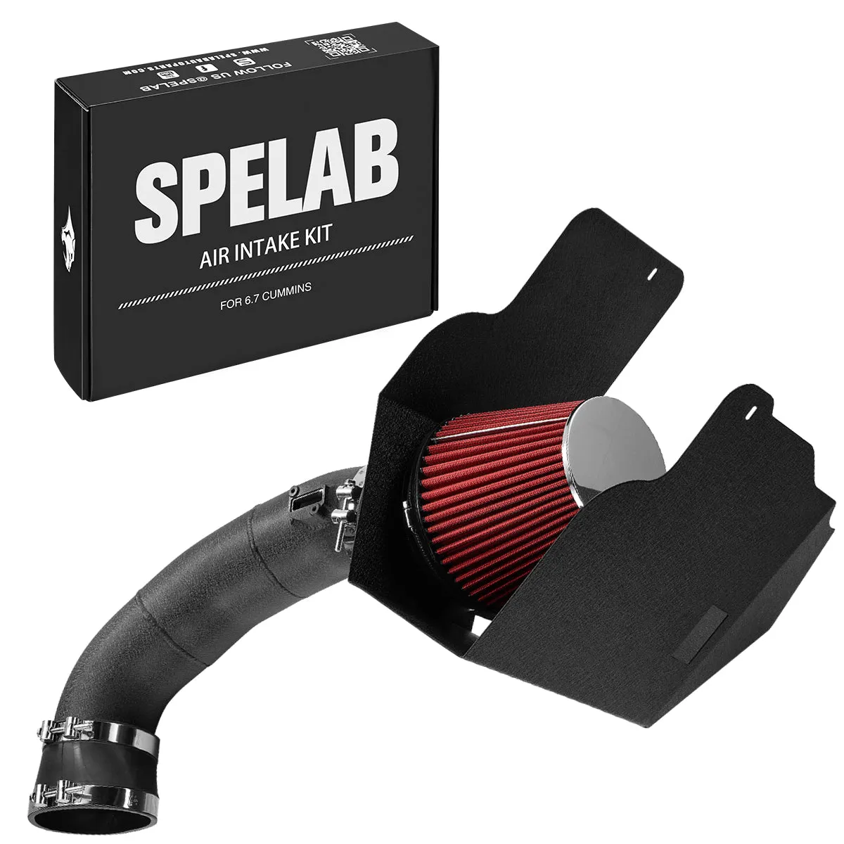 Cold Air Intake Kit For 2017-2019 6.7L Powerstroke Diesel F250 F350 F450 F550 | SPELAB