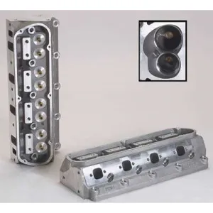 Dart SB Ford Pro 1 Head - Bare - Intake Runner: 195cc, Comb. Chamber: 62cc, Intake Valve: 2.02, Exhaust Valve: 1.60"