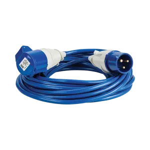 Defender Extension Lead Blue 4mm2 32A 14m - 230V