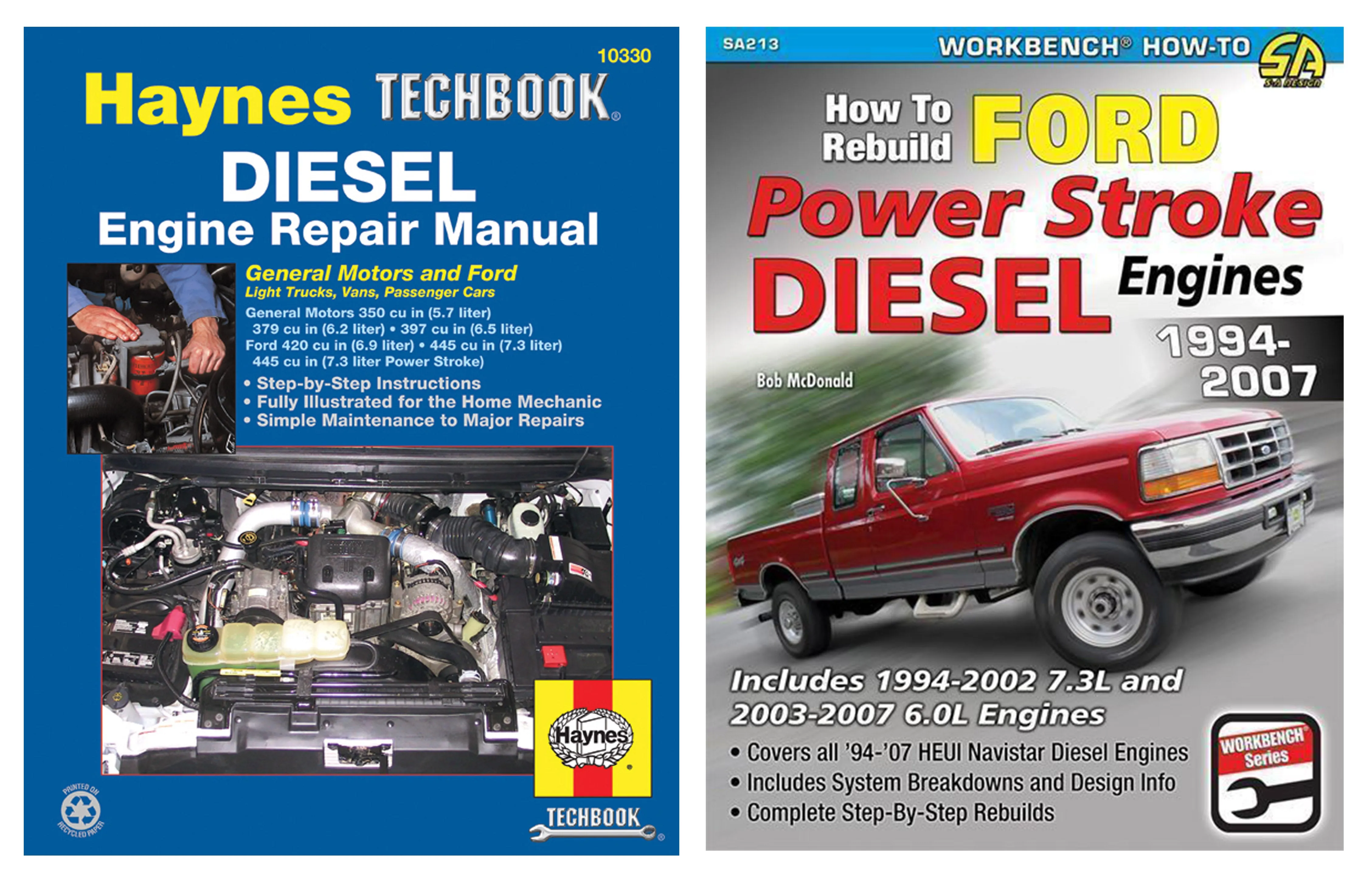 Diesel: Repair Manual & How To Rebuild Ford Power Stroke Diesel Engines 1994-2007