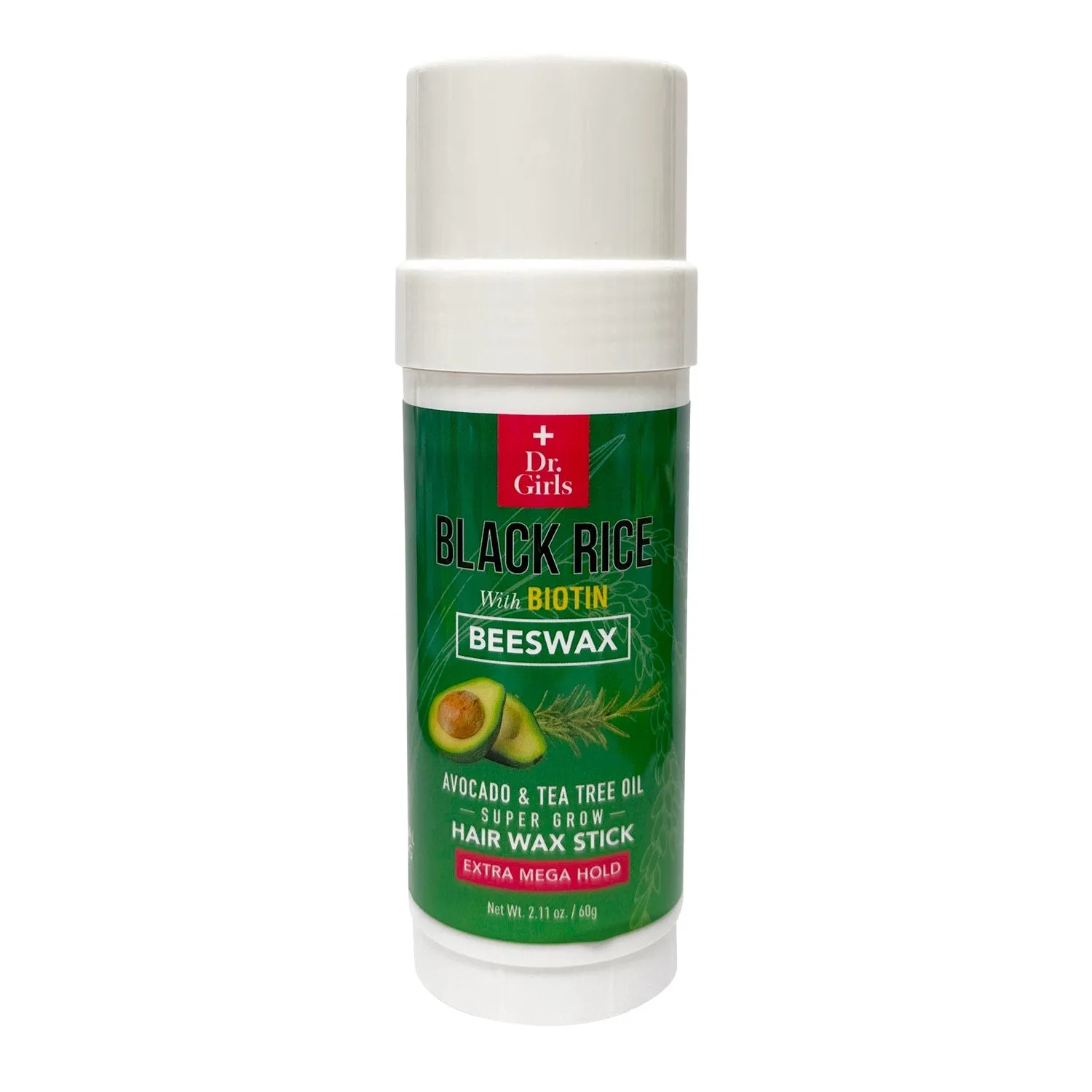 Dr.Girls Rice Water Extra Mega Hold Hair Beeswax Stick 2.11oz/ 60g