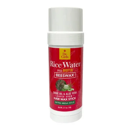 Dr.Girls Rice Water Extra Mega Hold Hair Beeswax Stick 2.11oz/ 60g