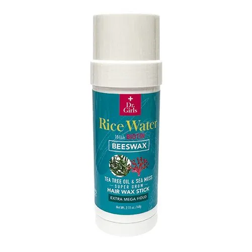 Dr.Girls Rice Water Extra Mega Hold Hair Beeswax Stick 2.11oz/ 60g