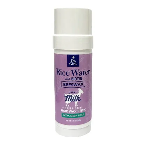 Dr.Girls Rice Water Extra Mega Hold Hair Beeswax Stick 2.11oz/ 60g