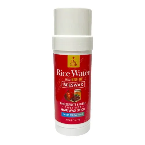 Dr.Girls Rice Water Extra Mega Hold Hair Beeswax Stick 2.11oz/ 60g