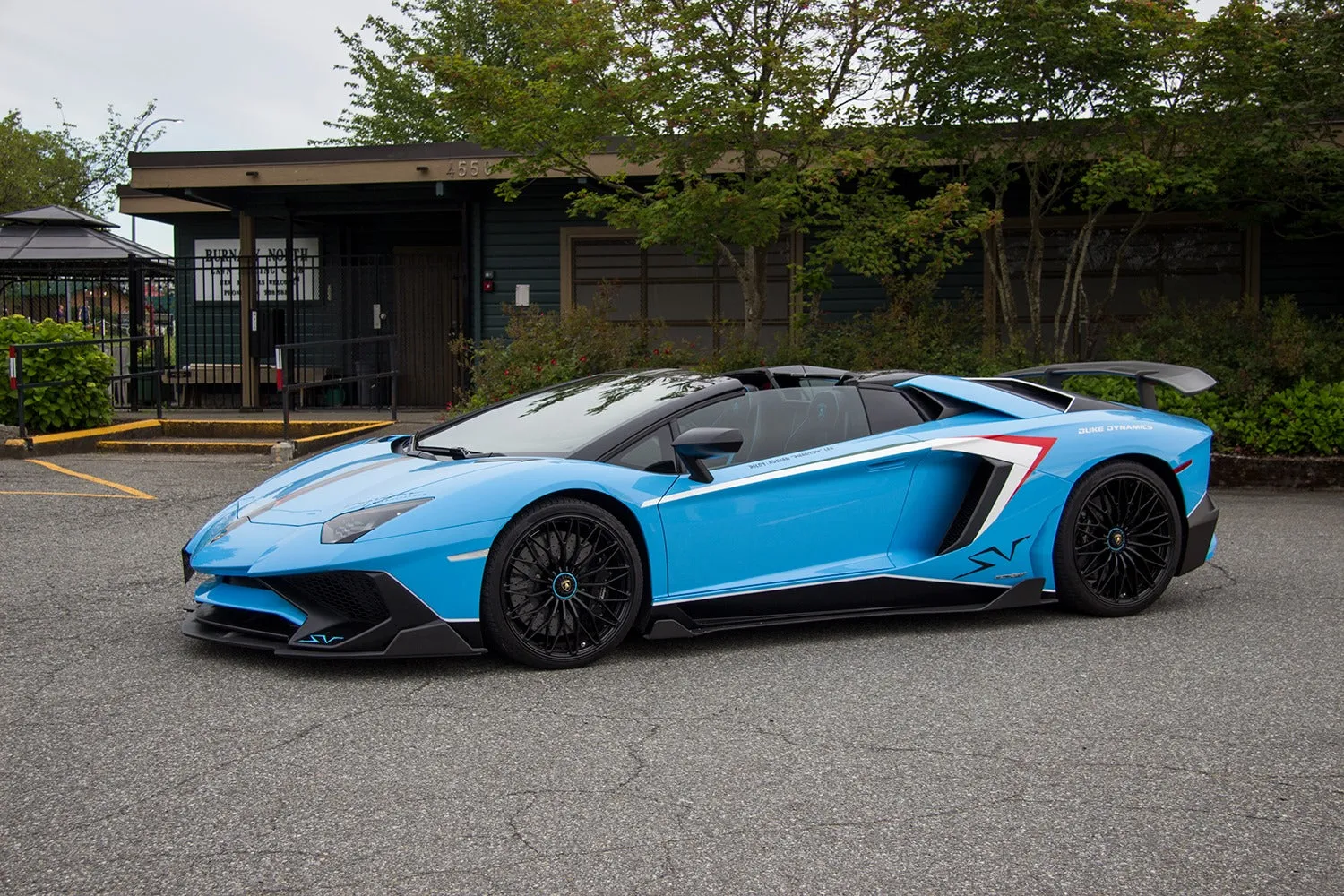 Duke Dynamics SV Front Lip Spoiler for Lamborghini LP700-4 Aventador
