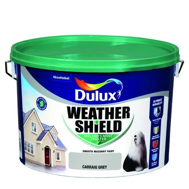 Dulux Weathershield Carraig Grey 10L