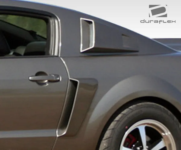 Duraflex 05-09 Ford Mustang CVX Side Scoop kit